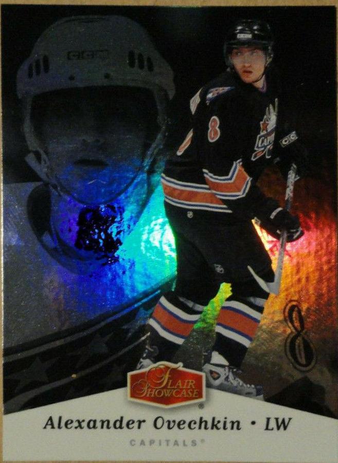 Alexander Ovechkin #99 Hockey Cards 2006 Flair Showcase