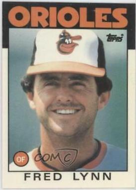 1986 Fred Lynn #55