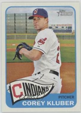 Corey Kluber #338 2014 Topps Heritage Baseball