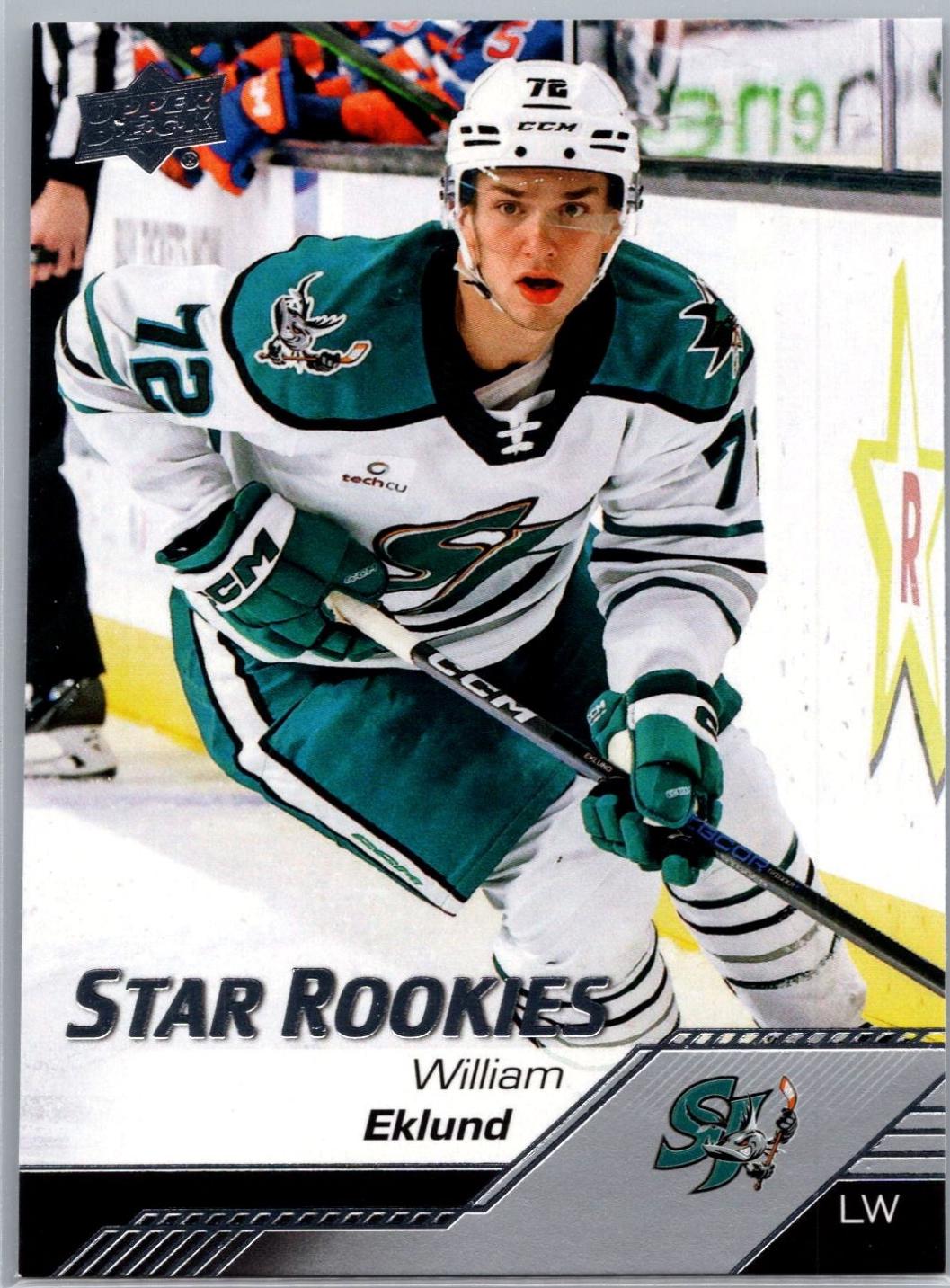 William Eklund #129 2022 Upper Deck Ahl Hockey