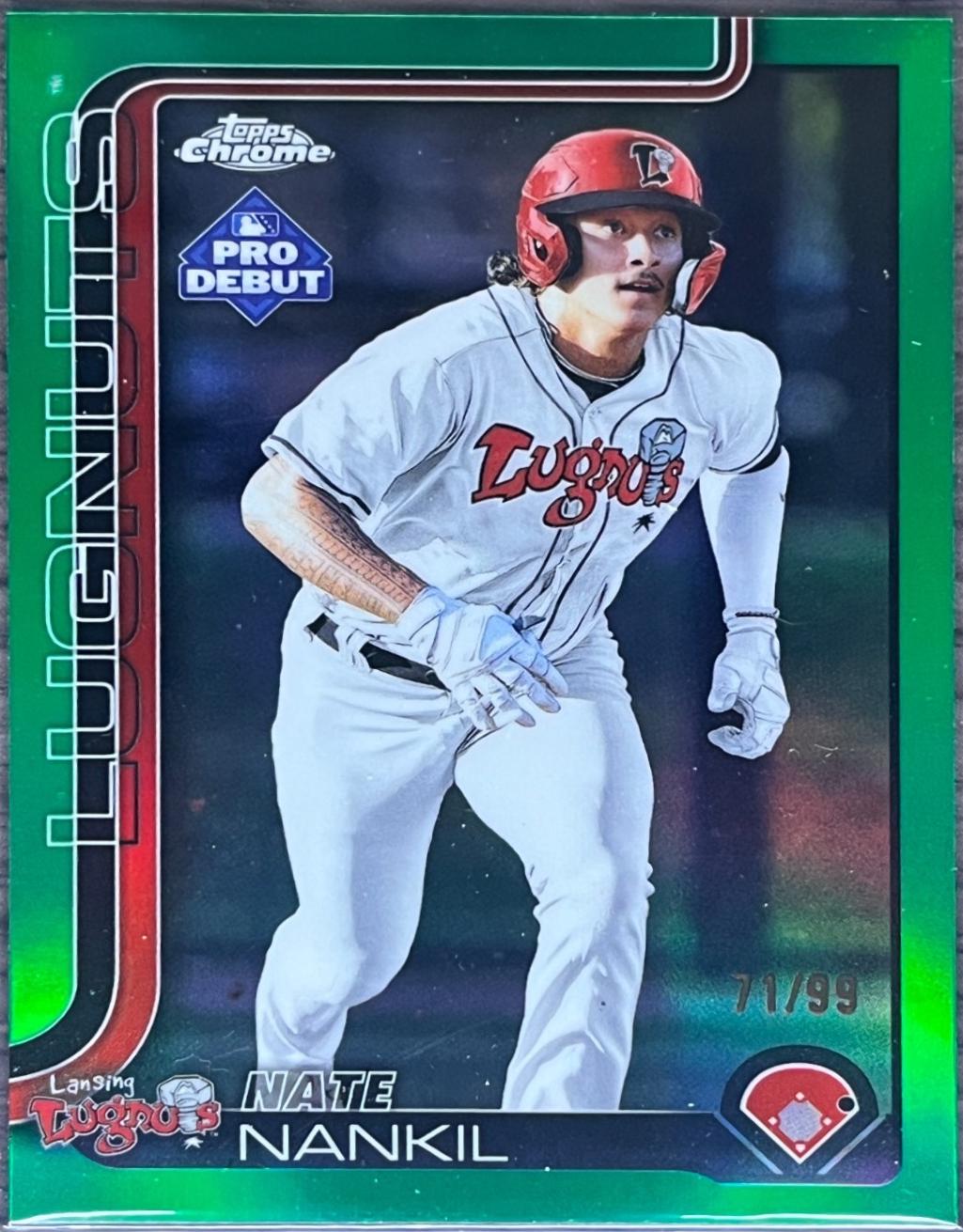 Nate Nankil [Green Refractor] #PDC-143