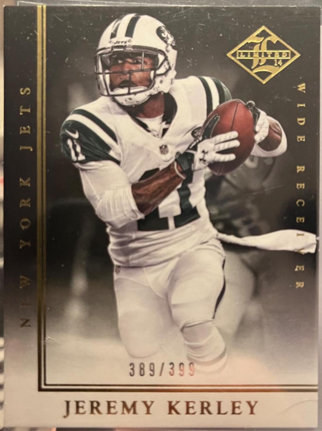 Jeremy Kerley #12 Football Cards 2014 Panini Limited