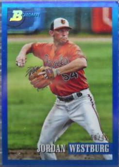 Jordan Westburg [Chrome Prospect Blue] #104