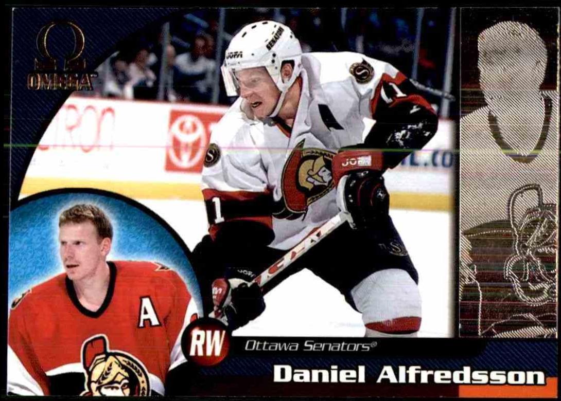 Daniel Alfredsson #163 1998 Pacific Omega Hockey