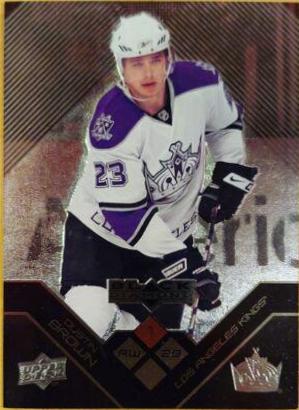 Dustin Brown #35 Hockey Cards 2008 Upper Deck Black Diamond