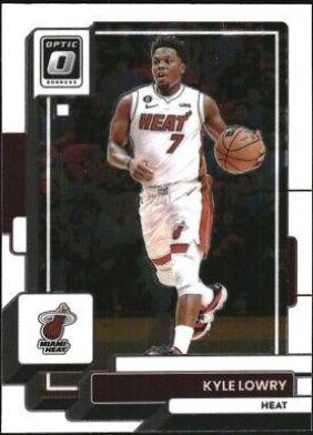 Kyle Lowry #144 2022 Panini Donruss Optic Basketball