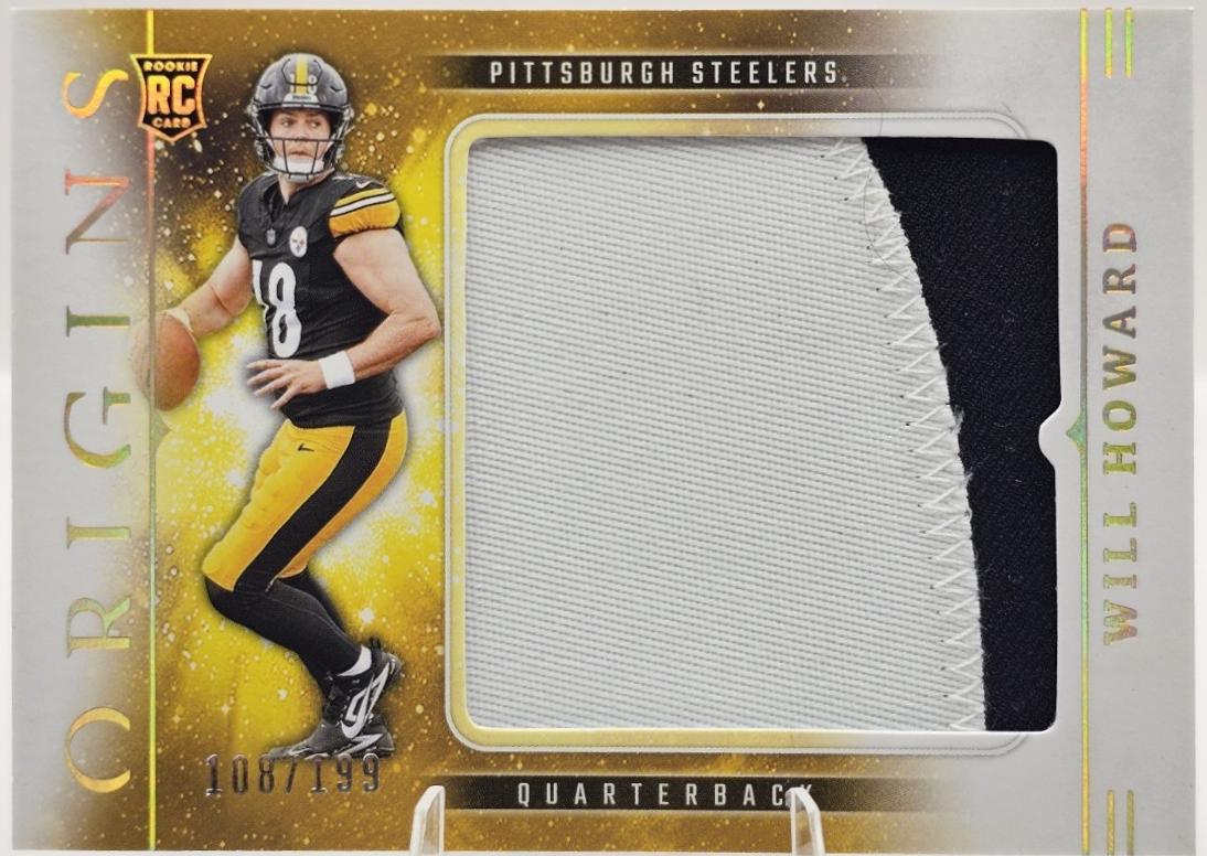 Will Howard #23 2025 Panini Origins Rookie Jumbo Jersey Football