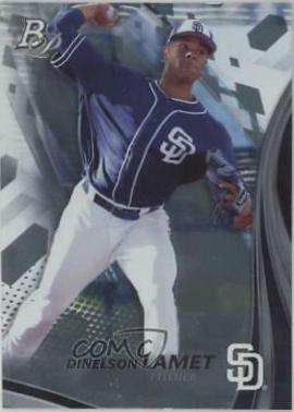 Dinelson Lamet #TP-DLA 2017 Bowman Platinum Baseball Top Prospects