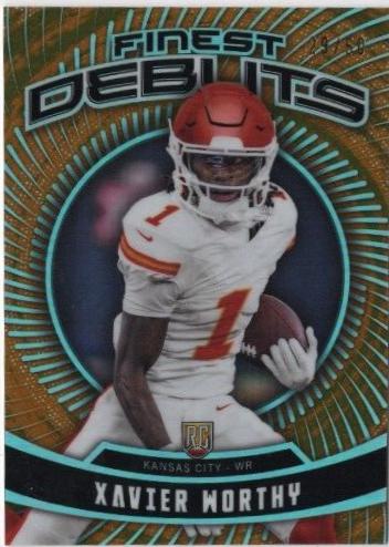 Xavier Worthy [Gold Refractor] #D-8