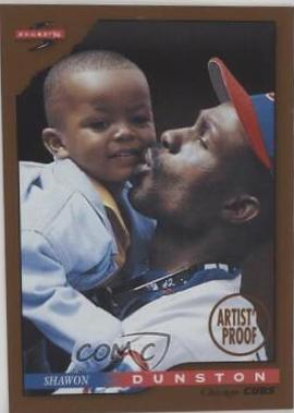 Shawon Dunston #5 Baseball Cards 1996 Score Dugout Collection