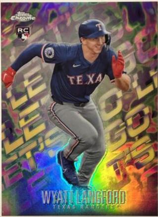 Wyatt Langford #LGC-47 Baseball Cards 2024 Topps Chrome Let’s Go