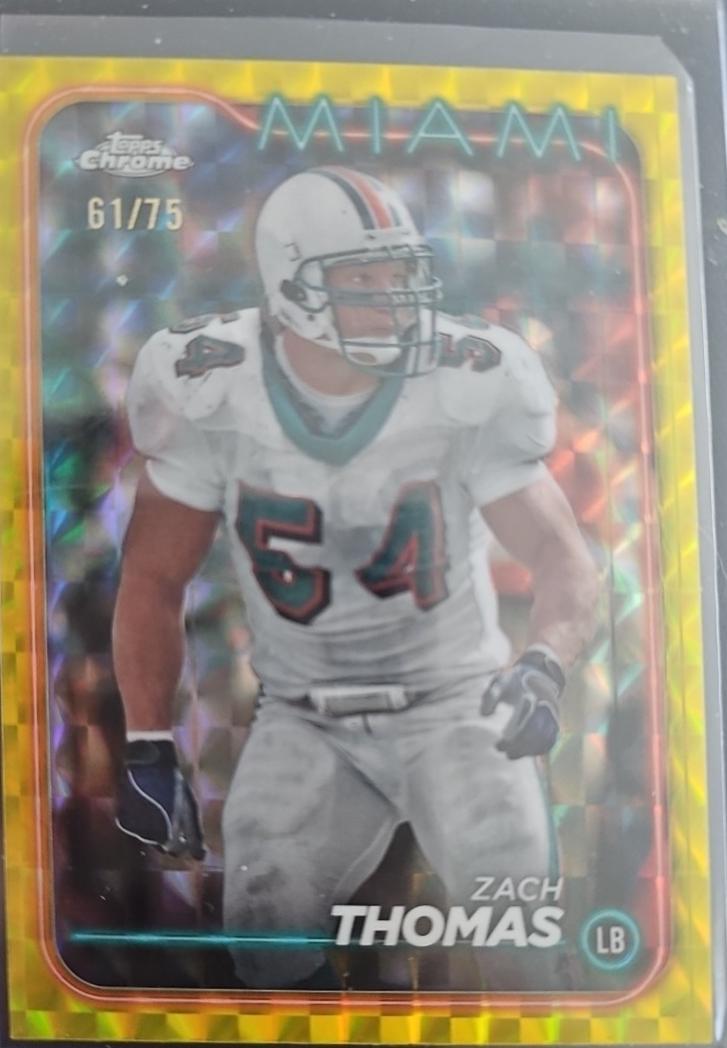Zach Thomas [Yellow Geometric] #109