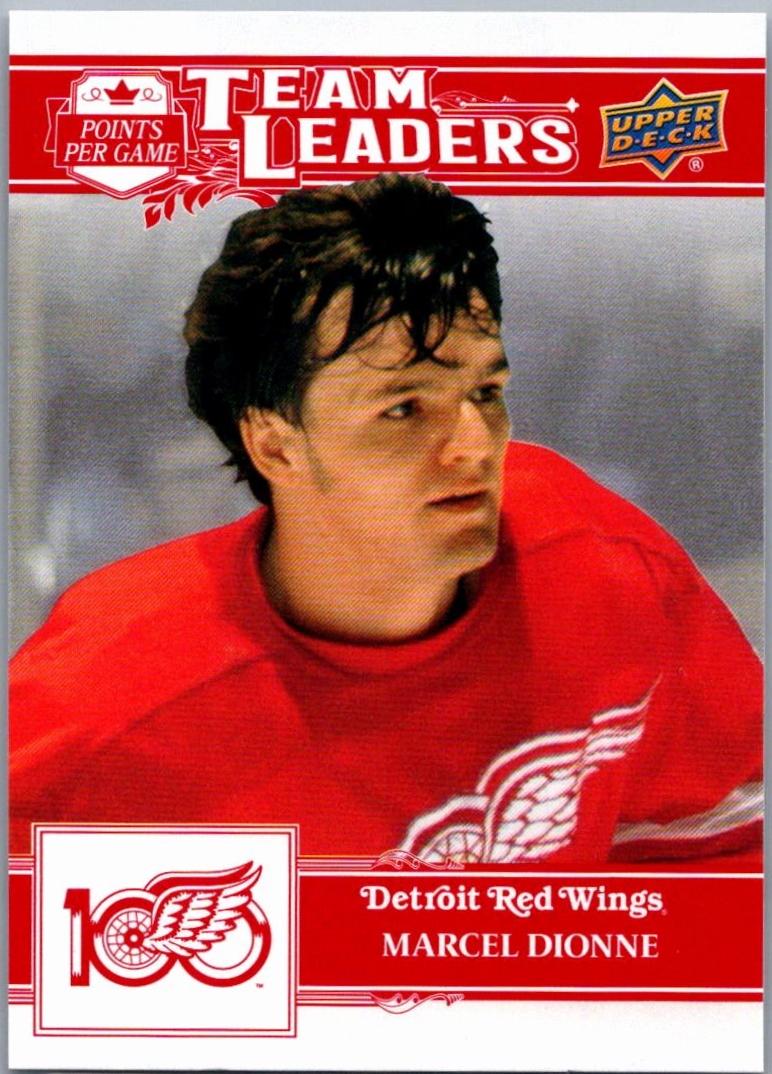 Marcel Dionne #192 2025 Upper Deck Detroit Red Wings Centennial Hockey