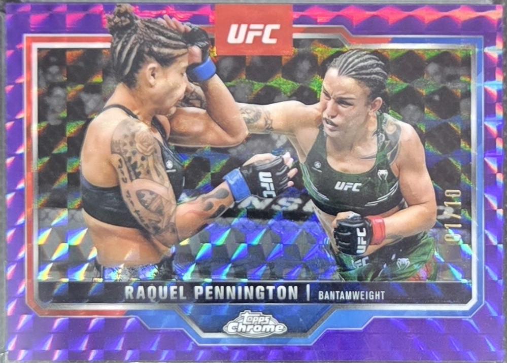 Raquel Pennington [Purple Geometric Refractor] #156