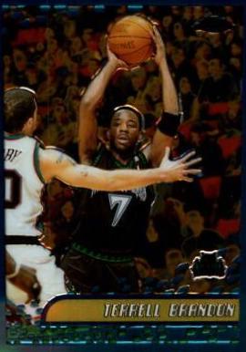 Terrell Brandon #26 Basketball Cards 2001 Topps Chrome