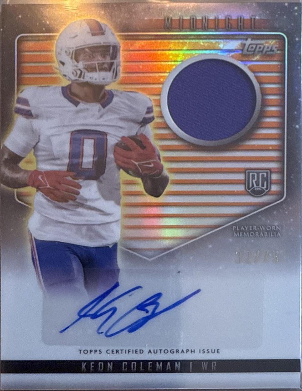 Keon Coleman [Dusk] #RJA-KC
