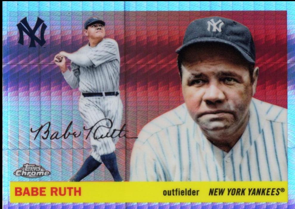 2025 Babe Ruth [Prism] #418