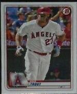 Mike Trout #1 Baseball Cards 2020 Bowman
