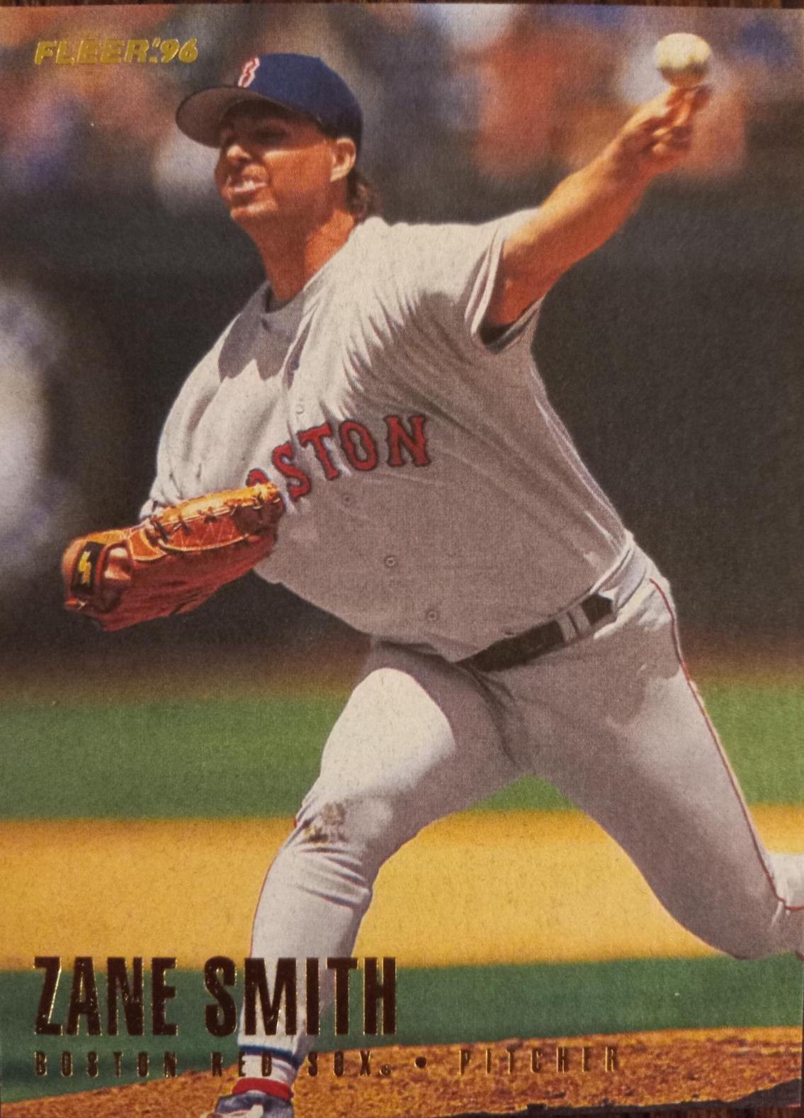 Zane Smith #34 Baseball Cards 1996 Fleer