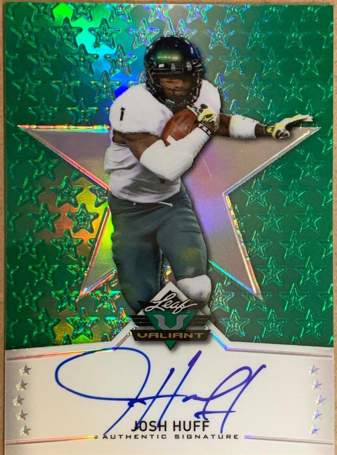 Josh Huff #BA-JH1 2014 Leaf Valiant Football