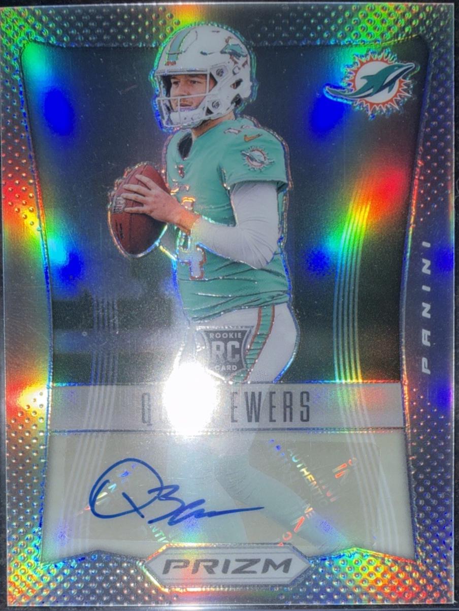 Quinn Ewers #RWI-QES 2025 Panini Prizm Retro Signature Football