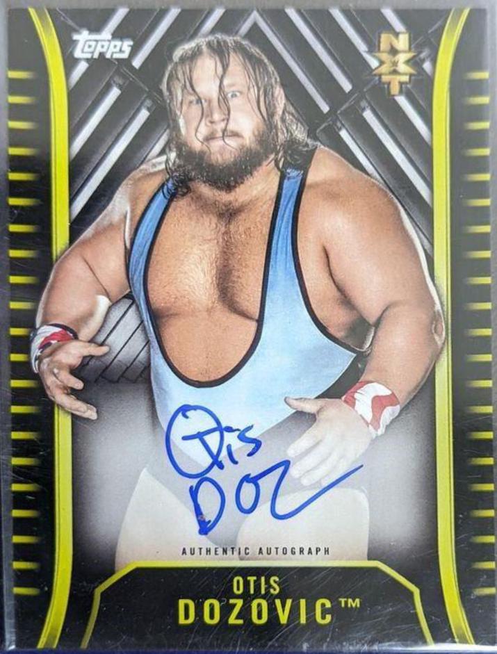 Otis Dozovic #A-OD Wrestling Cards 2019 Topps WWE NXT Autographs