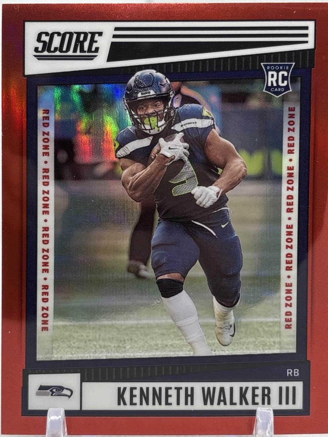 Kenneth Walker III [Red Zone] #SP-329