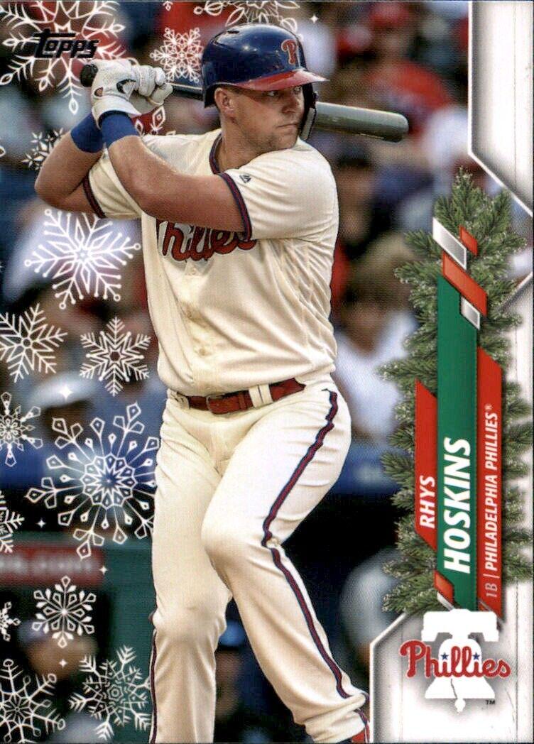 Rhys Hoskins #HW56 2020 Topps Holiday Baseball