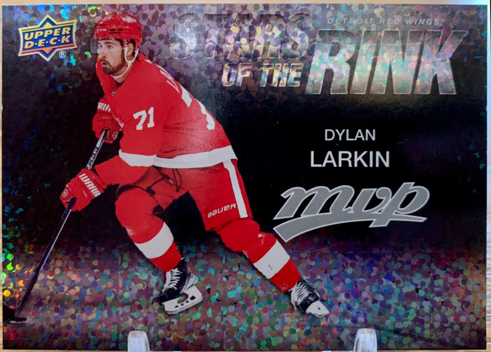 Dylan Larkin #SS-18 Hockey Cards 2023 Upper Deck MVP Stars of the Rink