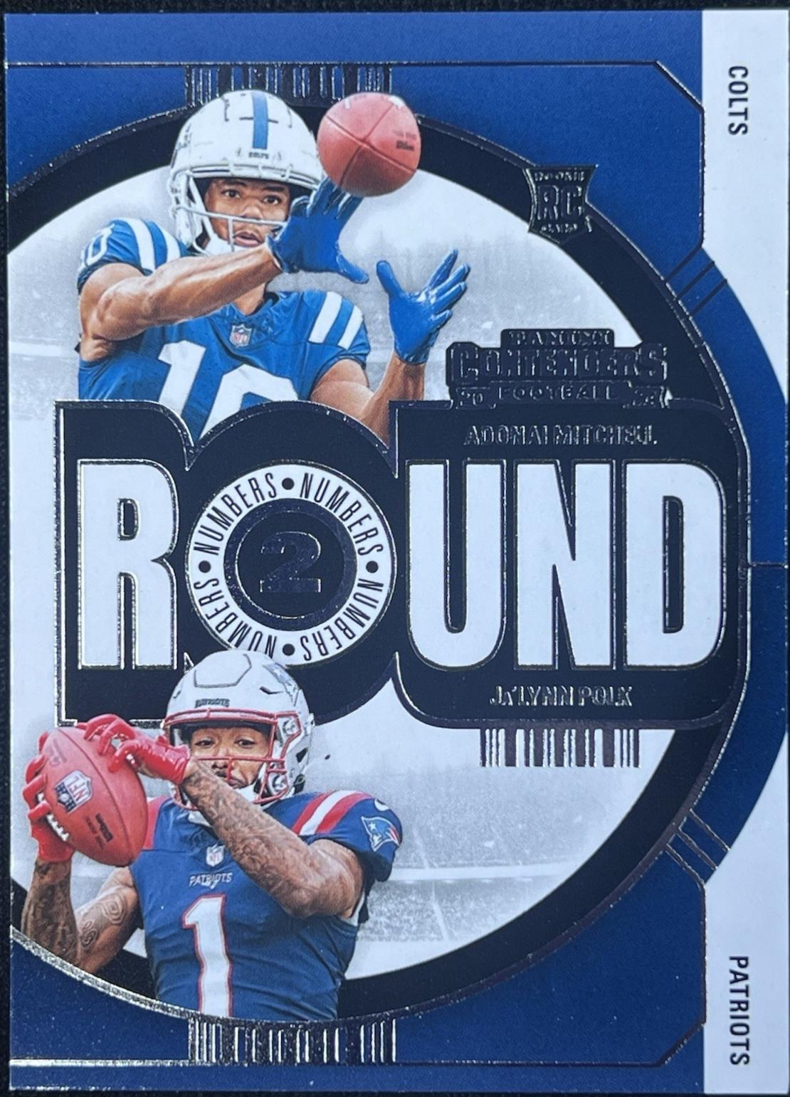 Adonai Mitchell / Ja'Lynn Polk #10 Prices [Rookie] | 2024 Panini