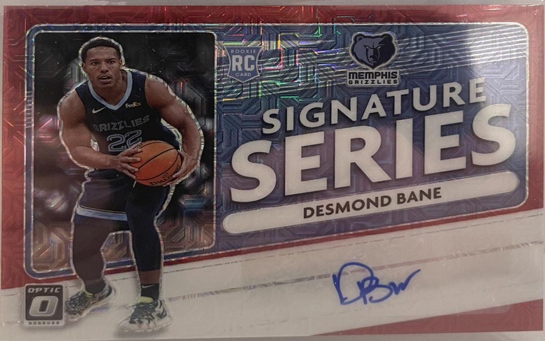 Desmond Bane #SS-DES Basketball Cards 2020 Panini Donruss Optic Signature Series