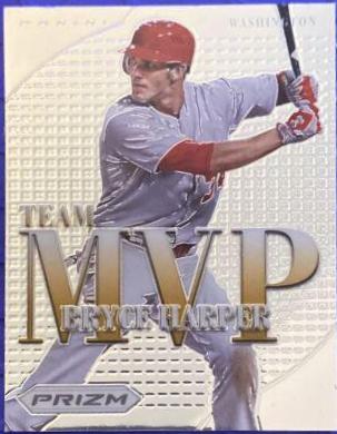 Bryce Harper #MVP30 Baseball Cards 2013 Panini Prizm Team MVP