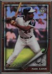 Hank Aaron [SP Variation] #16 Baseball Cards 2022 Topps Transcendent Collection Prices