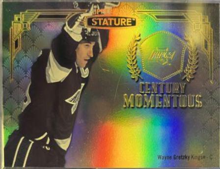 Wayne Gretzky #CM-25 Hockey Cards 2020 Upper Deck Stature Century Momentous