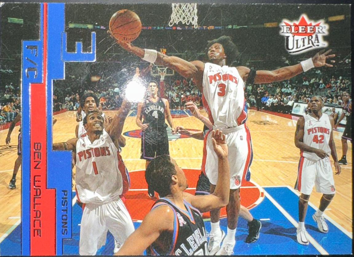 Ben Wallace #2 Basketball Cards 2002 Ultra Photo Effex