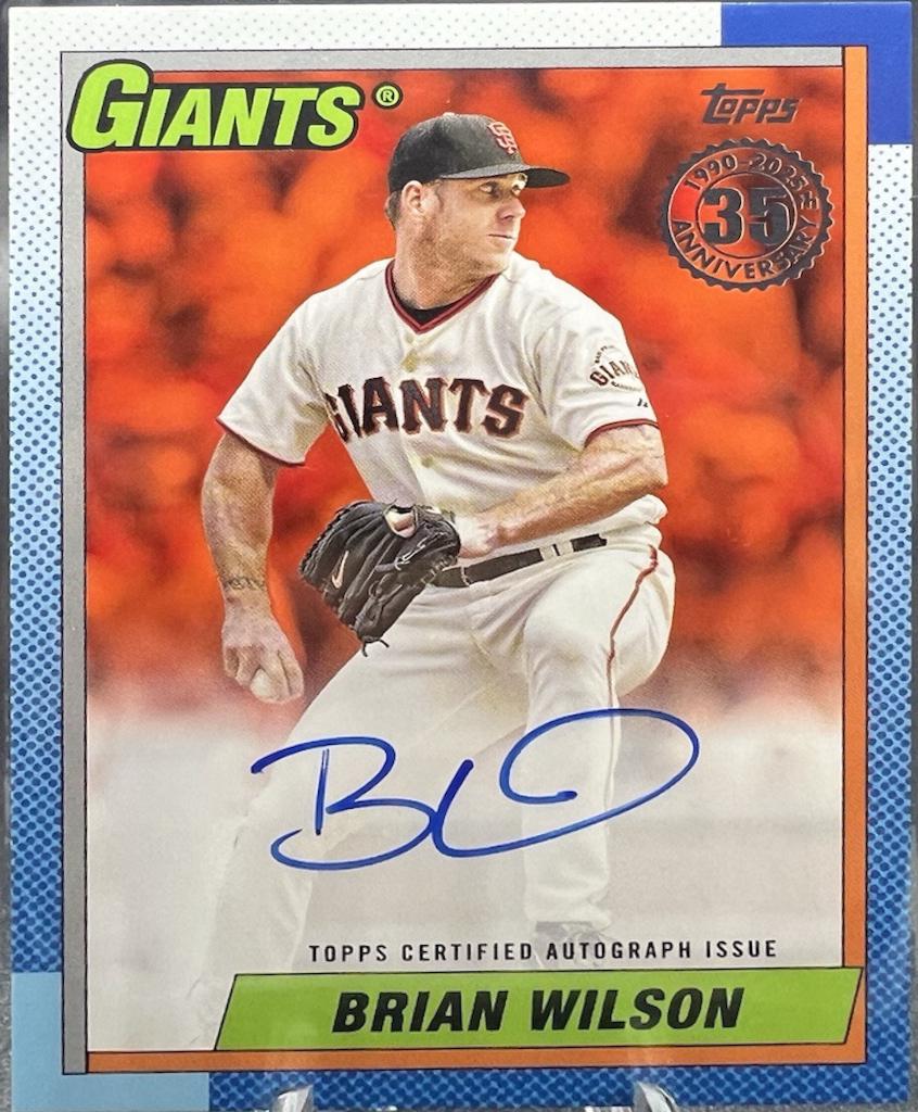 Brian Wilson [Orange] #90A-BWI