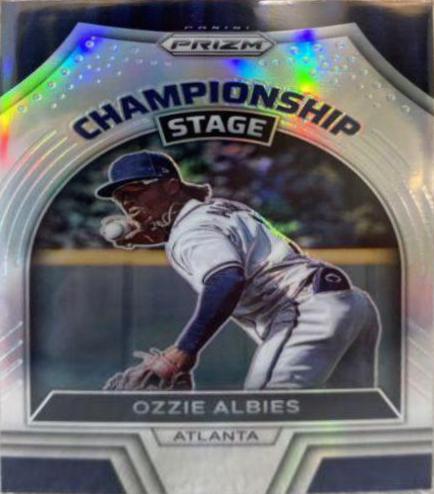 Ozzie Albies [Silver Prizm] #CS-3