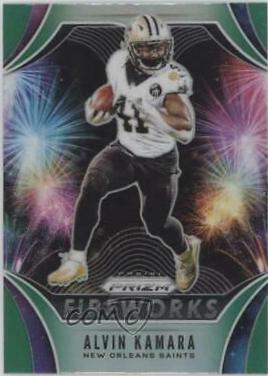 Alvin Kamara [Green Prizm] #FW-AK