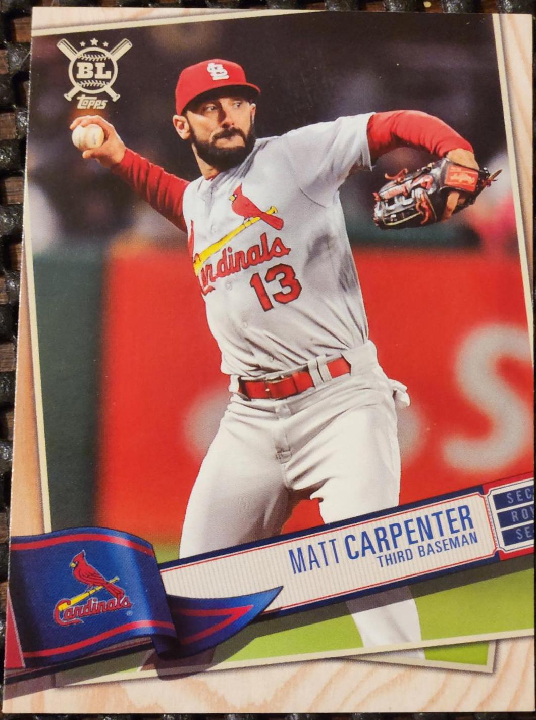 Matt Carpenter #20 Baseball Cards 2019 Topps Big League