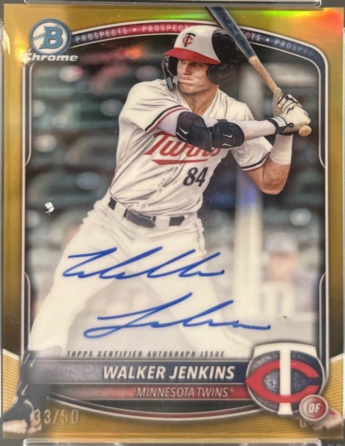 Walker Jenkins [Gold Mojo Refractor] #CPA-WJ
