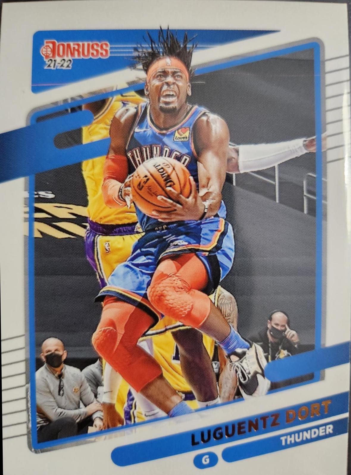 Luguentz Dort #152 2021-22 Donruss Basketball