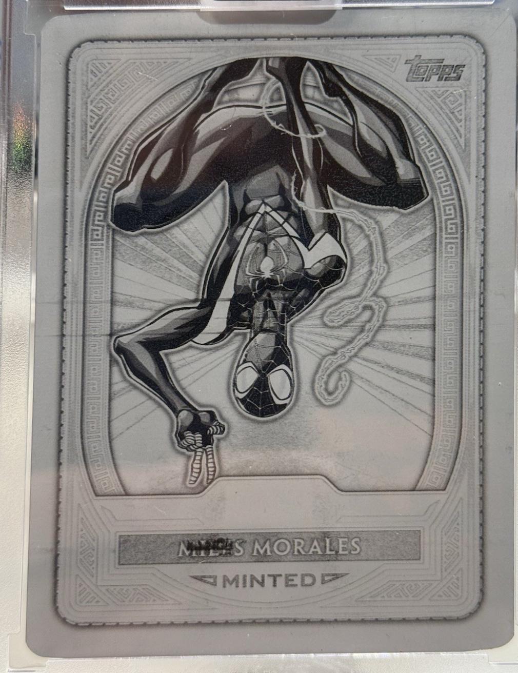 Miles Morales [Printing Plate] #84 Prices | Marvel 2025 Topps Mint