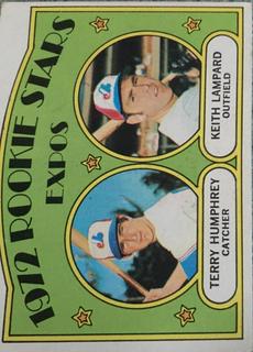 Expos 1972 Rookie Stars