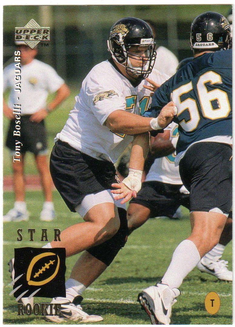 Tony Boselli #2 Football Cards 1995 Upper Deck