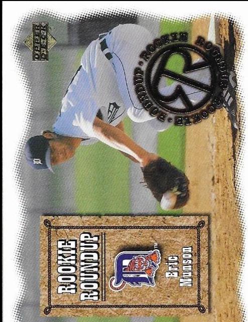 Eric Munson #RR8 Baseball Cards 2001 Upper Deck Rookie Roundup