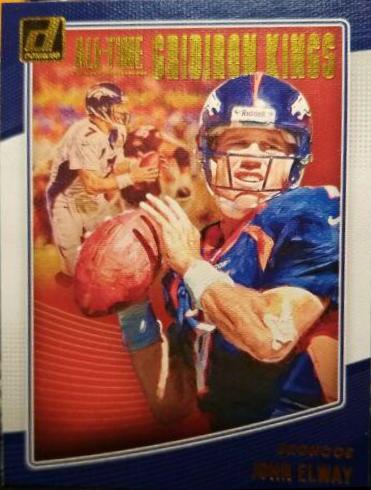 John Elway Football Cards 2018 Donruss All-Time Gridiron Kings