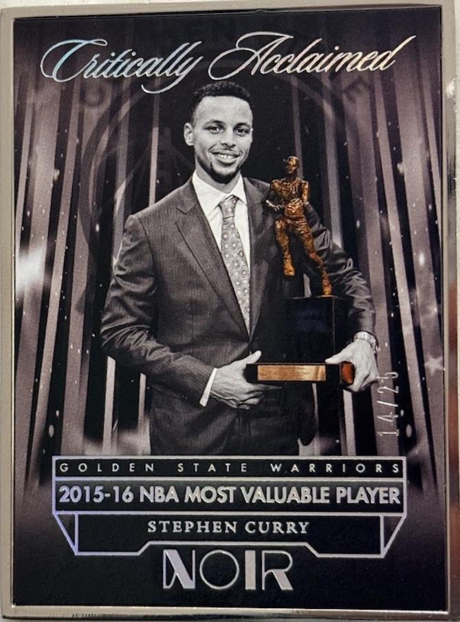 Stephen Curry #294 2024-25 Panini Noir Basketball