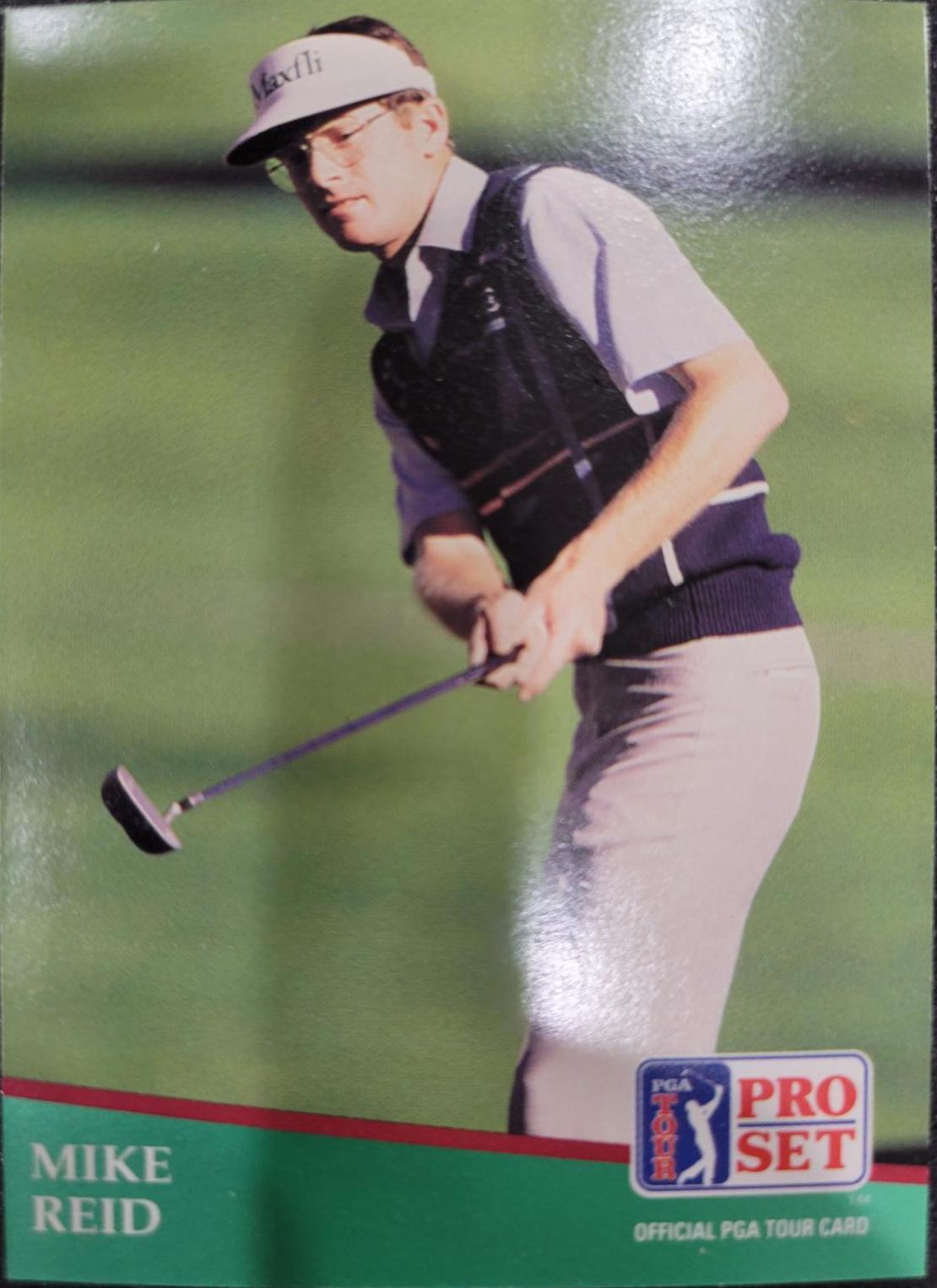Mike Reid #9 1991 Pro Set Golf