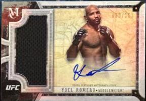 Yoel Romero #SSAR-YR Ufc Cards 2018 Topps UFC Museum Collection Relic Autographs