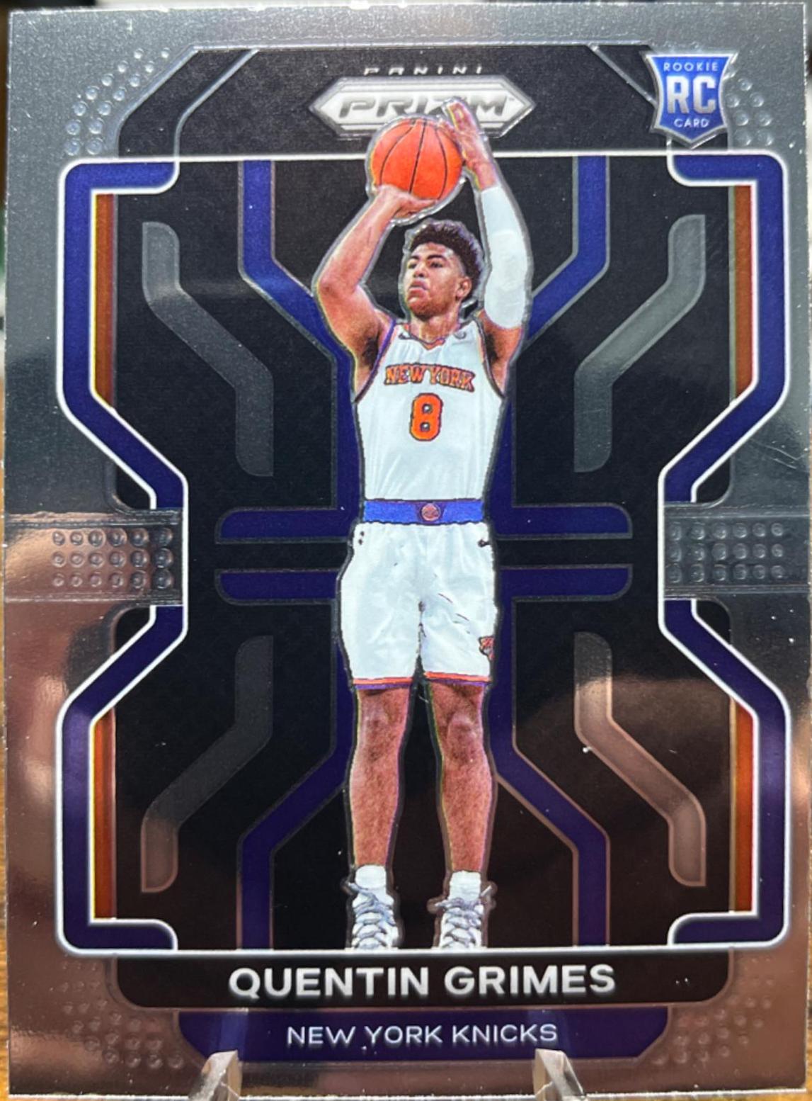 Quentin Grimes #285 Basketball Cards 2021 Panini Prizm